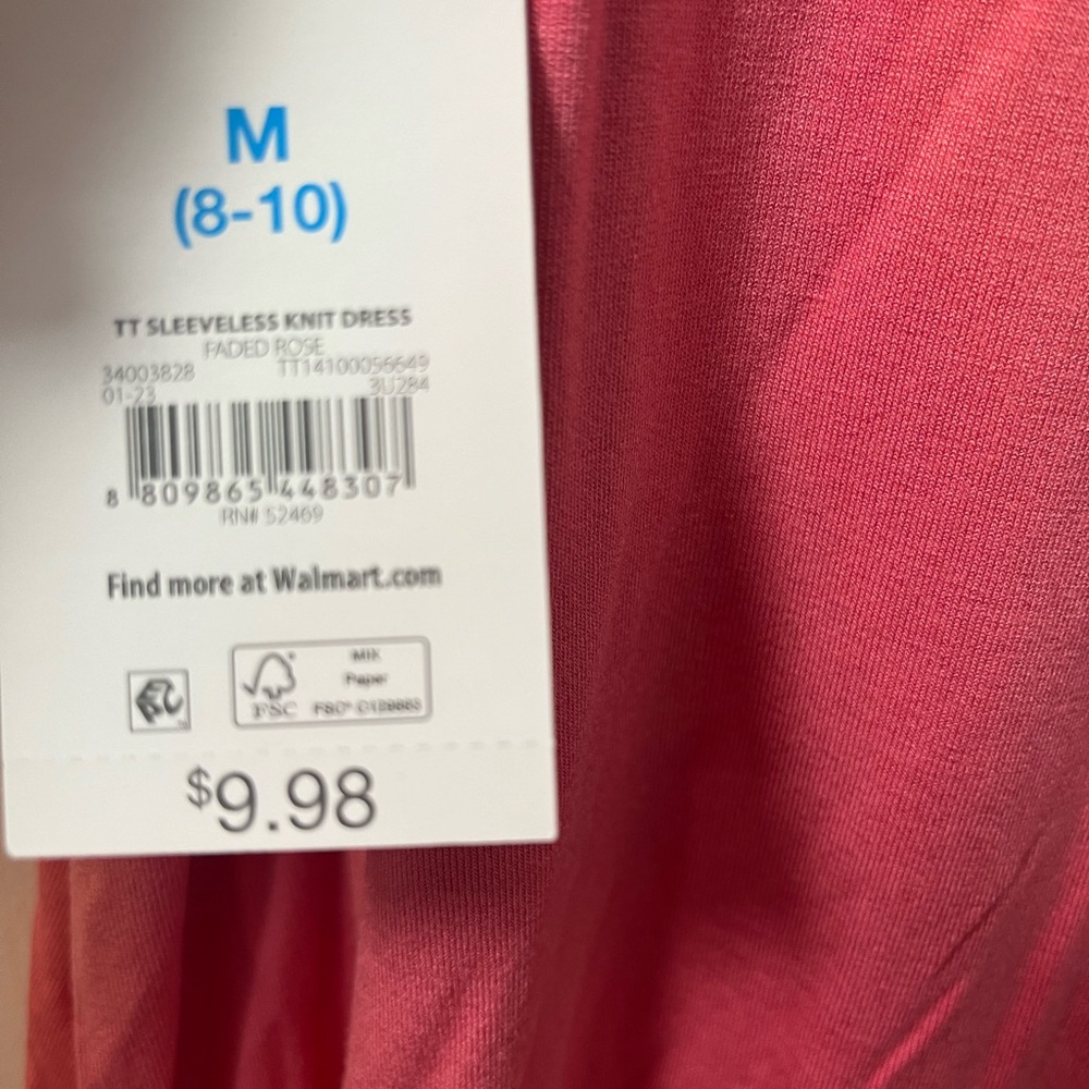 Pink Casual Dress